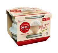 CJ Microwavable Cooked Rice (White) 210g x 3
