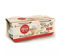 CJ Microwavable Cooked Rice (White) 210g x 6