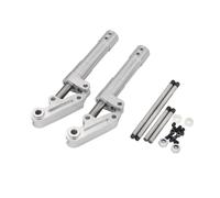 CJAXCG 1 Pair 85mm to 185mm D4 or D5 Main Damping Kneeling Side Landing Gear for 3-6kg DIY Model EDF Jet RC Aircraft Model Plane Part(D5.0- H145mm)