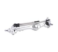 CJAXCG Aluminum Front Rear Straight Axle Complete For 1/10 RC Crawler Axial SCX10 II Vanquish VS4-10 Phoenix F10T Upgrade Parts(Front Silver)