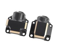 CJAXCG Black Coating Brass Front Rear Axle Cover Weights for RC Crawler AXIAL SCX30 Ford Bronco JEEP WRANGLER JLU Upgrade Parts
