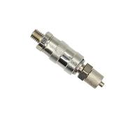 CJAXCG M5 4mm Quick Coupling Connector Easy Disassembly For RC Hydraulic Oil Pump and Tank RC Excavator 1:14 DIY Toy Car Parts(1 pcs)