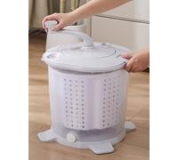CJBWJM Portable Washing Machine, Top Load, Manual, Transparent, 10L, Highly Efficient, Space Saving, For Residential & Travel