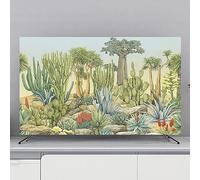 CJBXYBXS TV Screen Protector, Sun-Proof Indoor Screen Protector, Dustproof Cover for 32-80 Inch TV, Universal Washable TV Screen Cover, Cover Cloth Home Decor (Color : Color3, Size : 75inch)