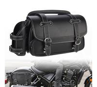 CJELPQ Motorcycle Saddlebag 9L Waterproof Side Saddle Bags PU Saddlebag Universal for SR400 MT-07