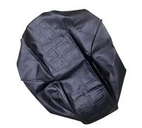 CJELPQ PU Black Motorcycle Flat Seat Cover Waterproof Retro Cushion Pad Accessories For Suzuki GN250
