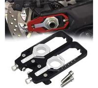 CJELPQ Rear Wheel Chain Adjusters For S1000R S 1000 R S1000r HP4 2018 2019 2020 2021 2022 2023 2024 Motorcycle CNC Wheel Axle Blocks Chain Tensioners
