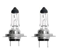 CJF 2 x H7 Upgraded 12V/55W Headlight Bulbs, 50% Brighter LLB477 H7 Halogen Headlamp Night Brighter Halogen