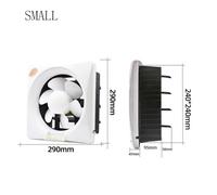 CJHFR472SG Bathroom Household Window mounted Ventilating Fan Wall mounted Exhaust Fan Kitchen and Toilet Exhaust Fan Vent Fan(Small)