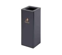 CJHFR472SG Standing Black/White Outdoor Ash Pillar Hotel Trash can Lobby Vertical Stainless Steel Corridor Aisle Hotel Club Lobby Cigarette Butt Holder(Black)