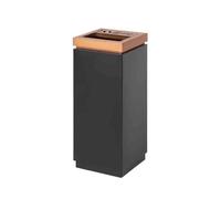 CJHFR472SG Standing Hotel Trash can Lobby Vertical Stainless Steel Ash Pillar Corridor Aisle Hotel Club Lobby Outdoor Multi-Color Available Cigarette Butt Holder(Multi-colored)