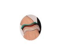 CJIAYUJEW Acrylic Chunky Bangle Bracelets for Women Irregular Geometry Resin Bracelet Set Geometric Brown Cuff Wide Wristband Bracelet colorful Statement Thick Acetate Jewelry Set, Adjustable, Acrylic