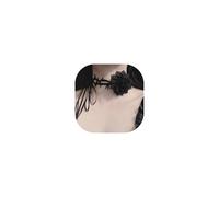 CJIAYUJEW Flower Choker Necklace for Women Adjustable Lace-up Design Handmade Velvet Thorn Rose Floral Choker Necklace Elegant Minimalist Witch Necklaces, adjustable, Metal, No Gemstone