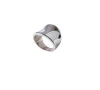 CJIAYUJEW Silver Gold Thick Rings with Wide Solid Dome Minimalist Stackable Ring Simple Thick Rings for Women Wen Large Thumb Index Full Finger Size 7-9, Metal, No Gemstone