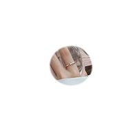 CJIAYUJEW Thin Stacking Initial Ring for Women Open Adjustable Alphabet Ring Stackable Silver Capital Letter Ring (V)