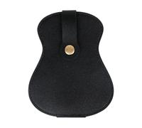 CJKDXDH Portable Guitar Pick Holder Case PU Leather Guitar Picks Storage Pouch Universal Pick Organizer All Size Picks Guitars Accessories for Men Women Players