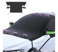 CJKKCDYYDS Car Windscreen Snow Cover for BMW 4 Series(2door) F32 2013-2019,Magnetic Car Protector Cover,Snow Ice Frost Sun UV Dust Water Resistentin all Weather,Car Windscreen Cover for Winter