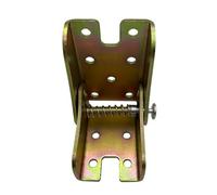 CJKXPZMH 90 Degree Folding Support Frame Self-Locking Hinge Table Leg Fittings And Gussets For Folding Legs Hardware Tool(Gold)