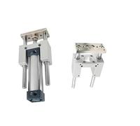 CJKXPZMH Cylinder fixed guide bracket Three axis and three rod pressure cylinder with guide rod SC32-50 SC32-75 SC32-100 SC32-200(SC32-500)