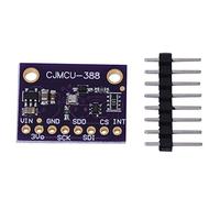 CJMCU - 388 BMP388 Digital Atmospheric Air Pressure Sensor, 24 - Bit Low Noise Barometric Sensor with I2C and SPI Interface for Altitude Tracking, Weather Station, and