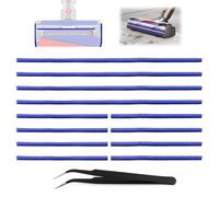 CJMUQHEHH Pack of 12 Soft Plush Strip Replacement for Dyson V6 V7 V8 V10 V11 V15 DC58 DC59 DC62 Vacuum Cleaner Head Strip, Vacuum Cleaner Soft Roller Head Replacement Parts 4 【23 cm】 8 【11,5 cm】