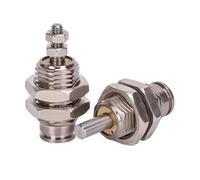 CJPB 6/10/15 Mini Cylinder Pneumatic Air Single Acting Type Needle Shaped 1Pcs(CJPB6x10,No External Thread-B)