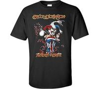 CJQSQL Bruce Dickinson Accident of Birth 1997 Jester Album Cover Mens T-Shirt Black
