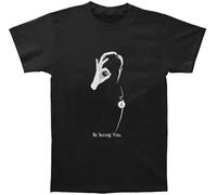 CJQSQL Graphic Fashion The Prisoner Be Seeing You Old Movie Men T Shirt Top Tee Black Black