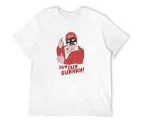 CJQSQL Inspired by Cannonball Run T Shirt - Captain Chaos Cartoon Cult Movie T-Shirt White