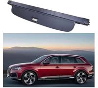 CJSjiasu Car Retractable Rear Trunk Parcel Shelf for Audi Q7(Power Tailgate) 2016-2021 Automobile Cargo Covers Auto Luggage Cargo Shield Cover Replacement Boot Shelves Tail Box Partition