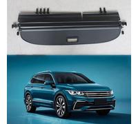 CJSjiasu Car Retractable Rear Trunk Parcel Shelf for VW Tiguan 2017-2022, Automobile Cargo Covers Auto Luggage Cargo Shield Cover Replacement Boot Shelves Tail Box Partition