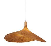 CJSLXGBL Bamboo Weaving Pendant Light Fixtures,Basket Pendant Lighting,Boho Light Fixture Hand-Woven Chinese Style Chandelier, Bamboo Retro Pendant Lamp,for Dining Room Kitchen Island