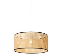 CJSLXGBL Hand Woven Rattan Pendant Lighting Fixture,Boho Weaving Natural Ceiling Hanging Light, Farmhouse Coastal Chandelier ForCeiling Lamp Lighting Fixtures