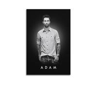 CJSYUEGFBY Male Singer Adam Levine Poster Poster Decorative Painting Canvas Wall Posters And Art Picture Print Modern Family Bedroom Decor Posters 16x24inch(40x60cm)