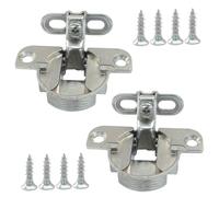 Cjueiom 2PCS Adjustable Cabinet Door Hinges, 97 Degree Soft Close
