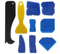 Cjueiom 9 Piece Caulking Tool Kit, Blue