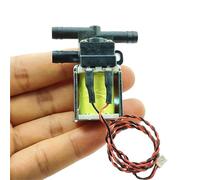 CJWV16-3A12A DC 12V 2-Position 3-Way Mini Electric Solenoid Valve Water/Air Flow Control for Robotic Vacuum Cleaner
