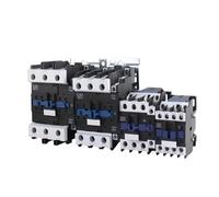 CJX2-18 1210 0910 AC220V 110V 24V Coil Motor Starter Control AC Contactor 3P Three 3 Pole DIN Rail Mount 9A 12A 18A(Cjx2-1810 Ac380v)