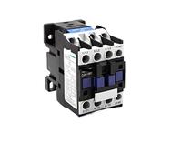 CJX2-1810 1801 LC1 AC Contactor 18A 3 Phase 3-Pole NO Coil Voltage 380V 220V 110V 36V 24V Din Rail Mounted 3P+1NO Normal Open NWPNLXEA(CJX2-1801,220V)
