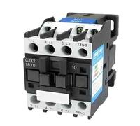 CJX2-1810 LC1 AC Contactor 18A 3 Phase 3-Pole NO Coil Voltage 380V 220V 110V 36V 24V 50/60Hz Din Rail Mounted 3P+1NO Normal Open(CJX2-1801(NC) 110VAC)
