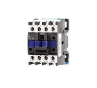 CJX2-1810 LC1 AC Contactor 18A 3 Phase 3-Pole NO Coil Voltage 380V 220V 110V 36V 24V Din Rail Mounted 3P+1NO Normal Open(CJX2-1801,380V)