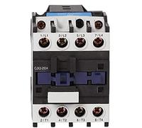 CJX2-2504 4NO 25A 220V Rail Mount Contactor Industrial Electric Contactor 1Pcs