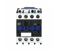 CJX2-2510 2501 3 Phase 3 Pole Silver Contact 24-380V 50/60Hz DIN Rail Mount Relay AC Contactor(CJX2-2501,24V)