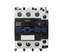 CJX2-3210 AC Contactor Switch 32A Magnetic Contactor LC1-D3210 AC220V/380V 50/60HZ CJX2-3201 1Pcs(CJX2-3210 AC380V)