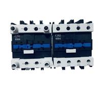 CJX2-4004 CJX2-4008 40A AC Contactor 4NO 2NO-2NC 220V 380V Rail Mount Contactor Industrial Electric 1Pcs(CJX2-4008 380V)