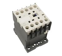CJX2-K0901Z/CJX2-K0910Z Small DC Contactor 24V Silver Contact Environmental Protection Plastic Case 9A 1Pcs(CJX2K0901Z 48V DC)