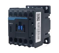 CJX2-K1210 0910 0610 24V 220V 380V 6A 9A 12A AC Contactor Din Rail 3P 3main 1NO/3main 1NC Coil Voltage(NXC-09M10 AC,220V)