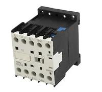 CJX2-K1210 220 Volts Coil 35mm DIN Rail 12A Three Pole 3P 1NO AC Contactor