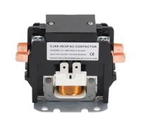 CJX9-40/2P Air Conditioner Contactor Quick Response Silver Alloy Contact AC Contactor Shell for Machine(240V)