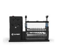 CJYESY Wire Stripping Machine 0.06-1.5 inch,Wire Stripper Machine 11 Channels 10 Blades,Automatic Wire Stripping Tool 370 W, 80 ft/min,Visible Stripping Depth Reference